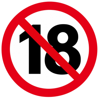 Proibido para menores de 18 anos