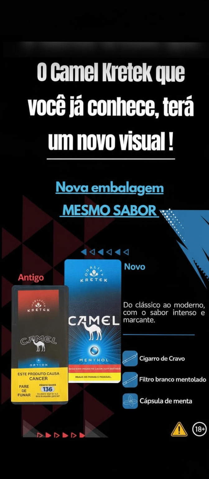 Banner Camel Kretek Aviso