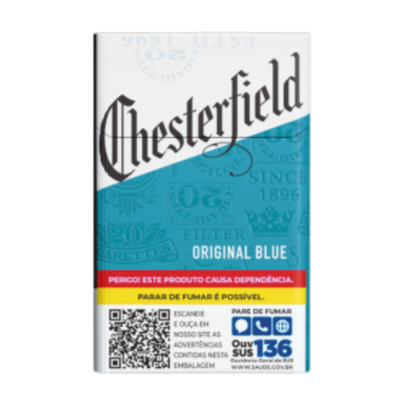 Cigarro Chesterfield Azul Box | Cigarrete Tabacaria