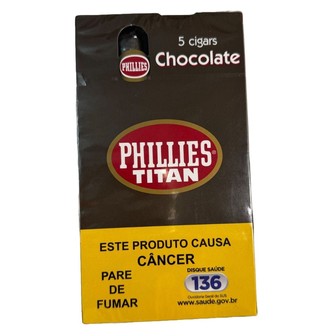 Phillies Titan Chocolate | Cigarrete Tabacaria