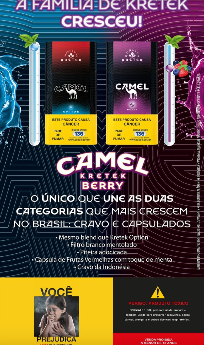 Camel Kretek Berry - Imagem 3