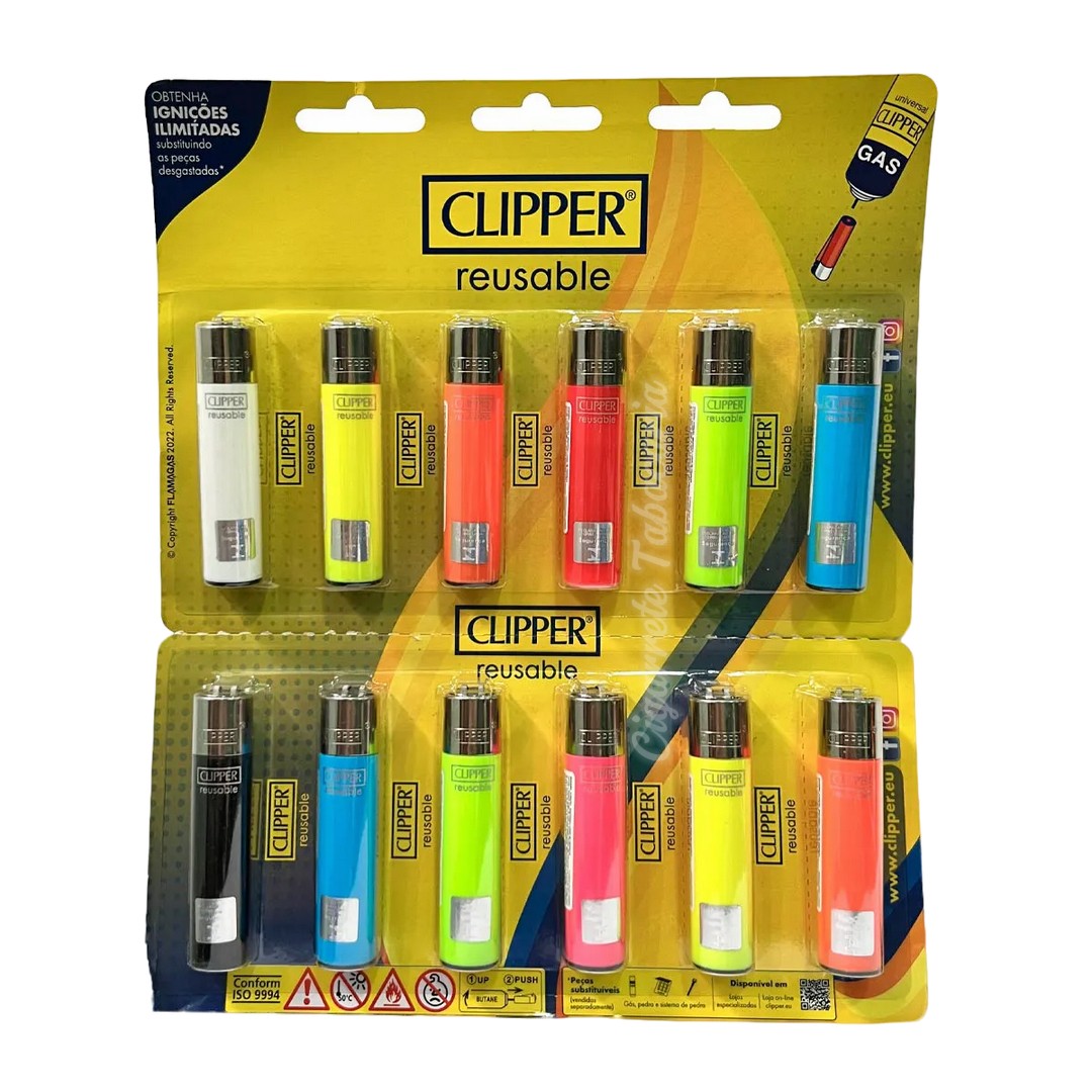 Cartela de Isqueiro Clipper